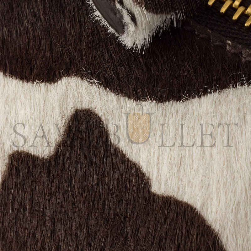 PRADA ARQUÉ PRINTED LEATHER MINI SHOULDER BAG 1BC194 (22.5*18.5*6cm)